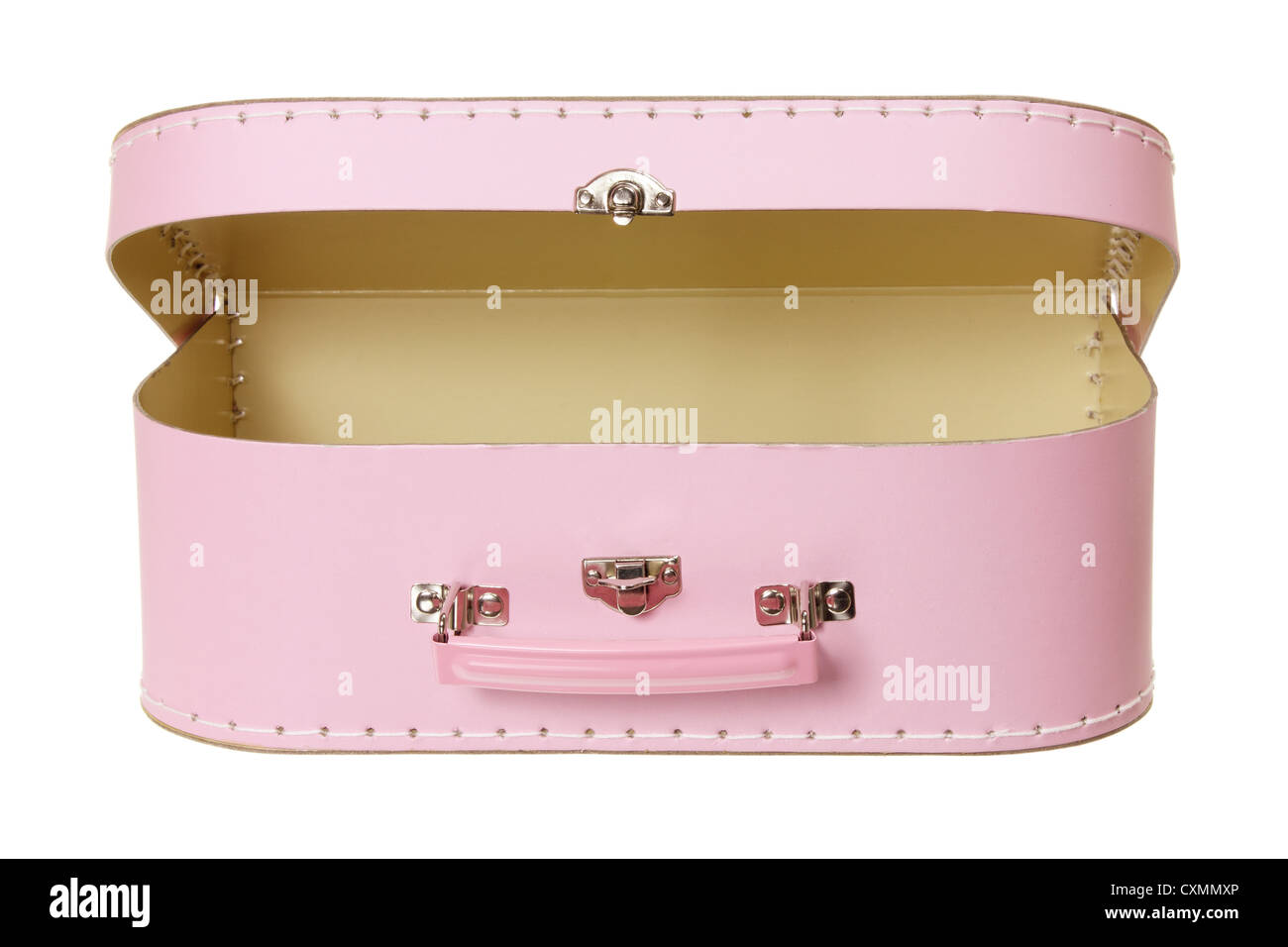 pink mini suitcase