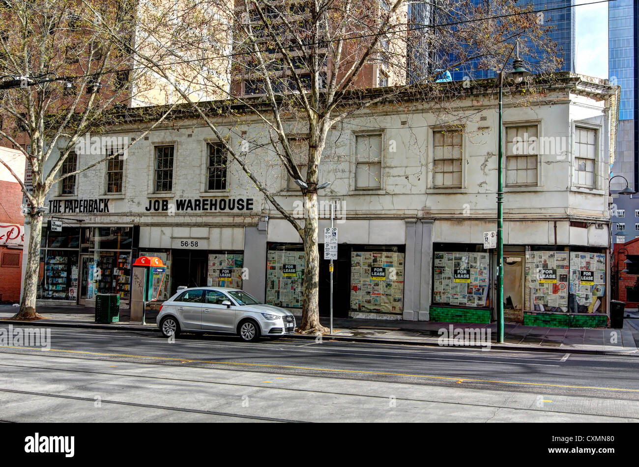 After 60 years, JOB WAREHOUSE (Melbourne) is Closed Stock Photo Alamy