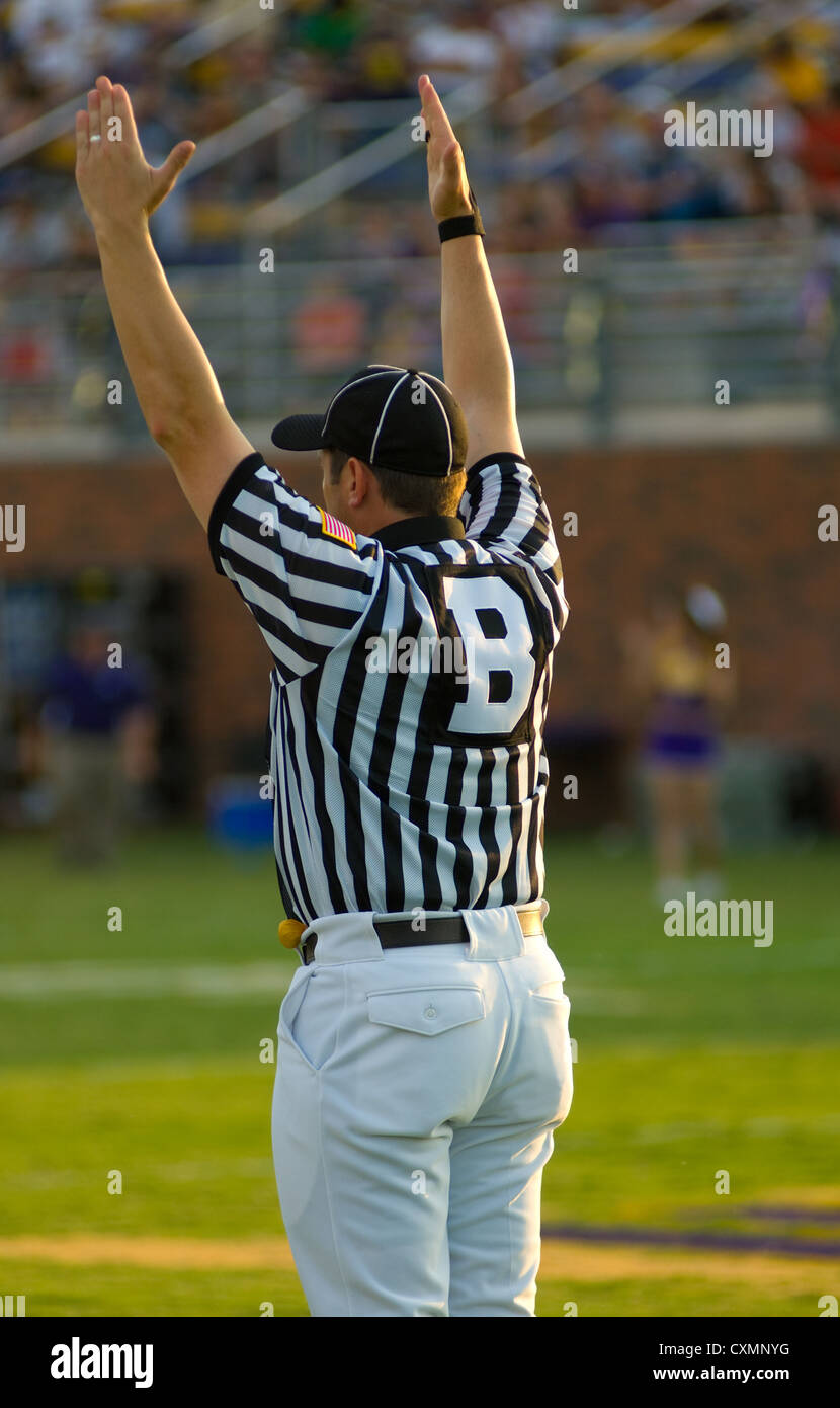 American football umpire hi-res stock photography and images - Alamy