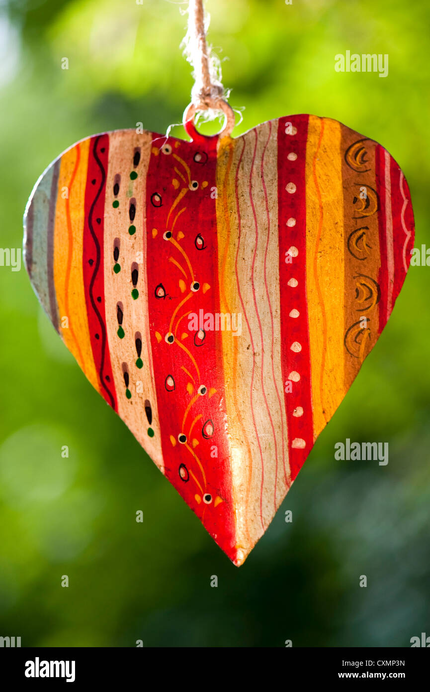 Patterned Heartd Patterned heart in nature Stock Photo - Alamy