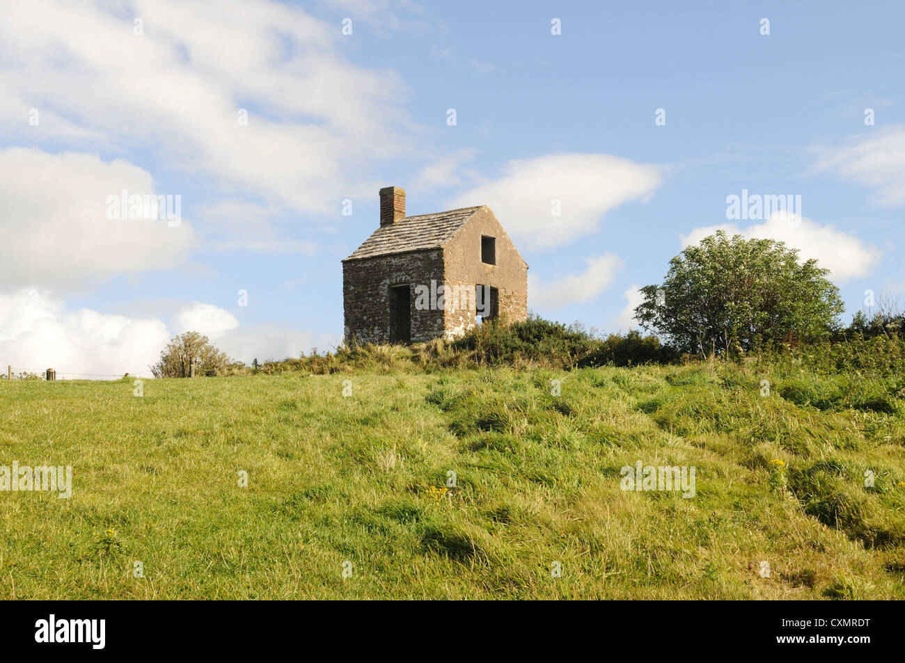 The Knoll look out and signal station c 1800 Puncknowle Dorset England UK GB Stock Photo