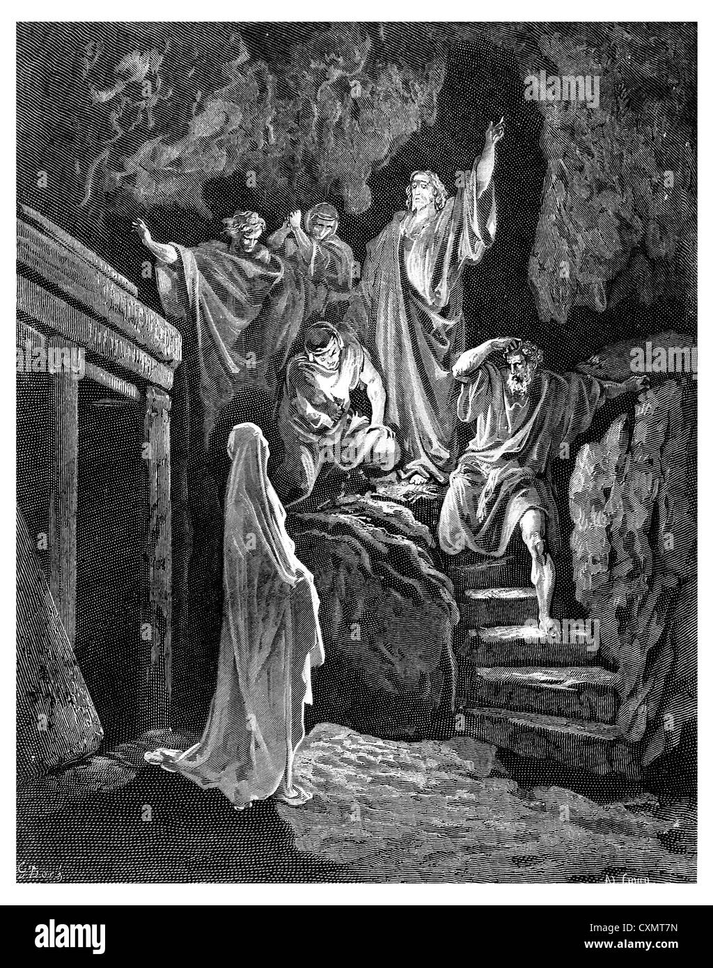 The Raising of Lazarus Stock Photo - Alamy