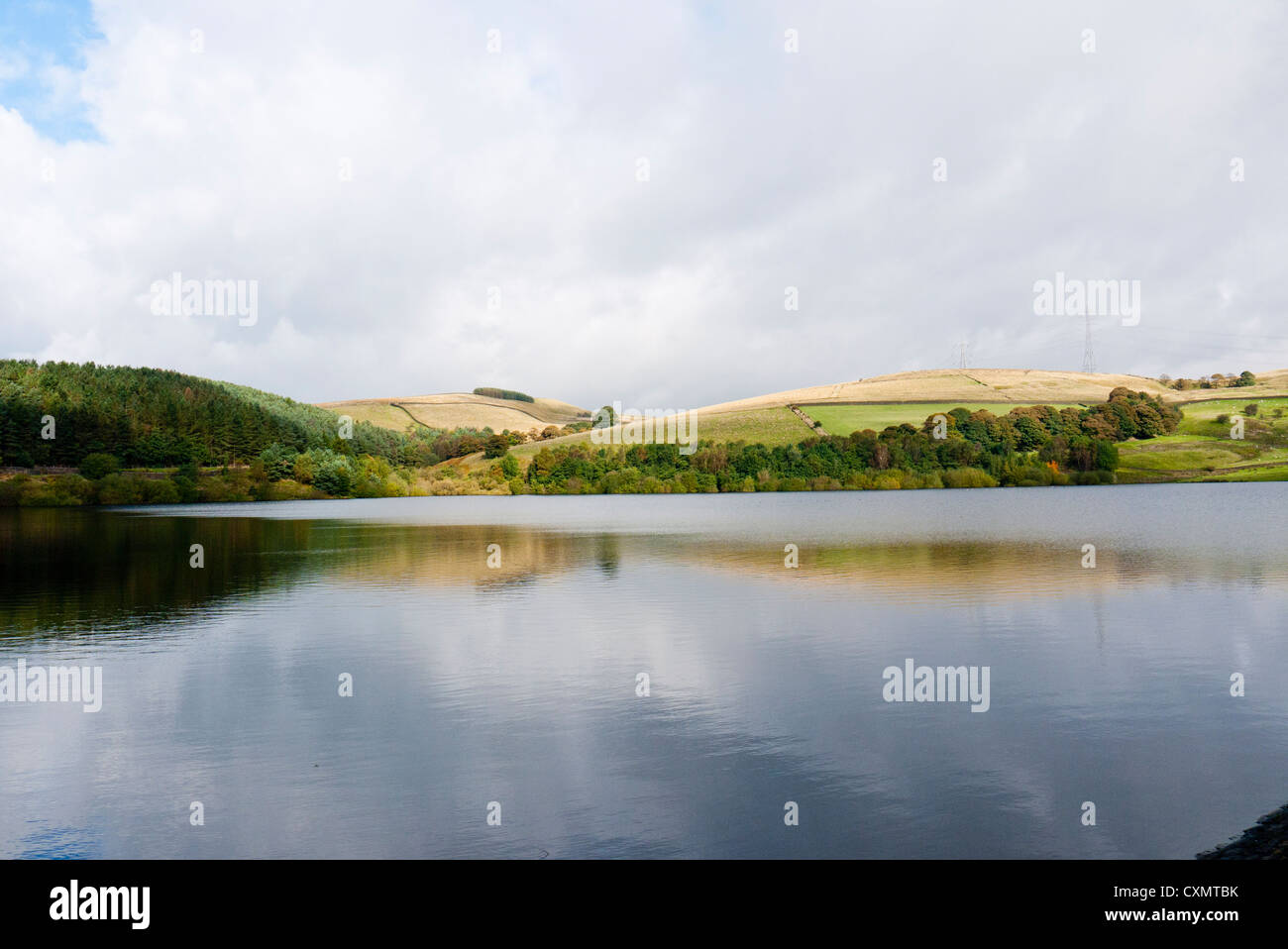 Ogden Reservoir Piethorne Valley, Milnrow, Rochdale,Greater Manchester