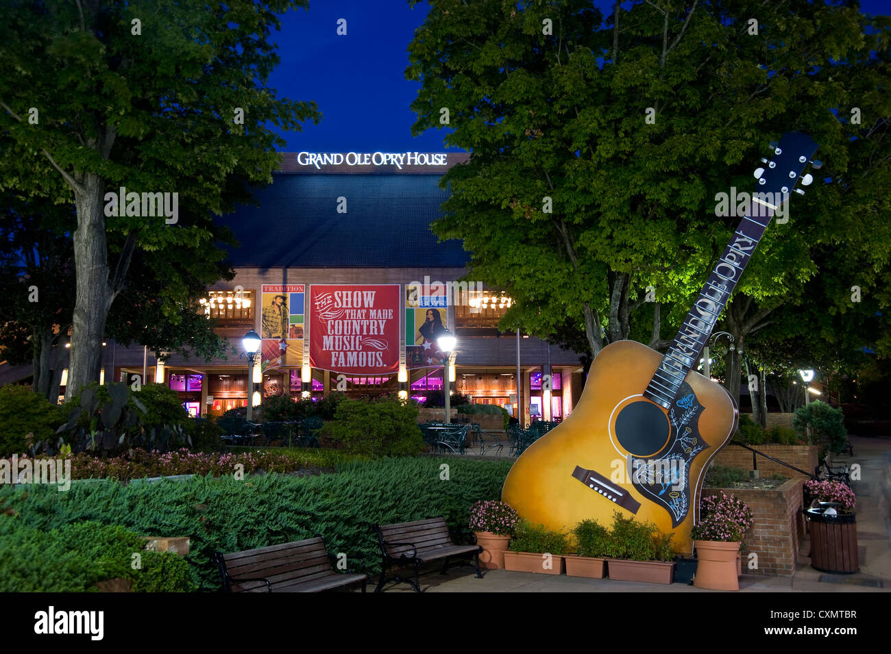Grand Ole Opry House Exterior, Nashville, Tennessee, USA Stock Photo