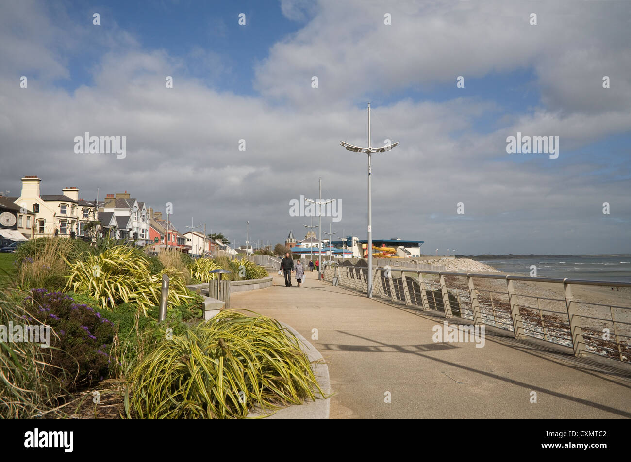 Newcastle Co Down Northern Ireland September Visitors stroll along the