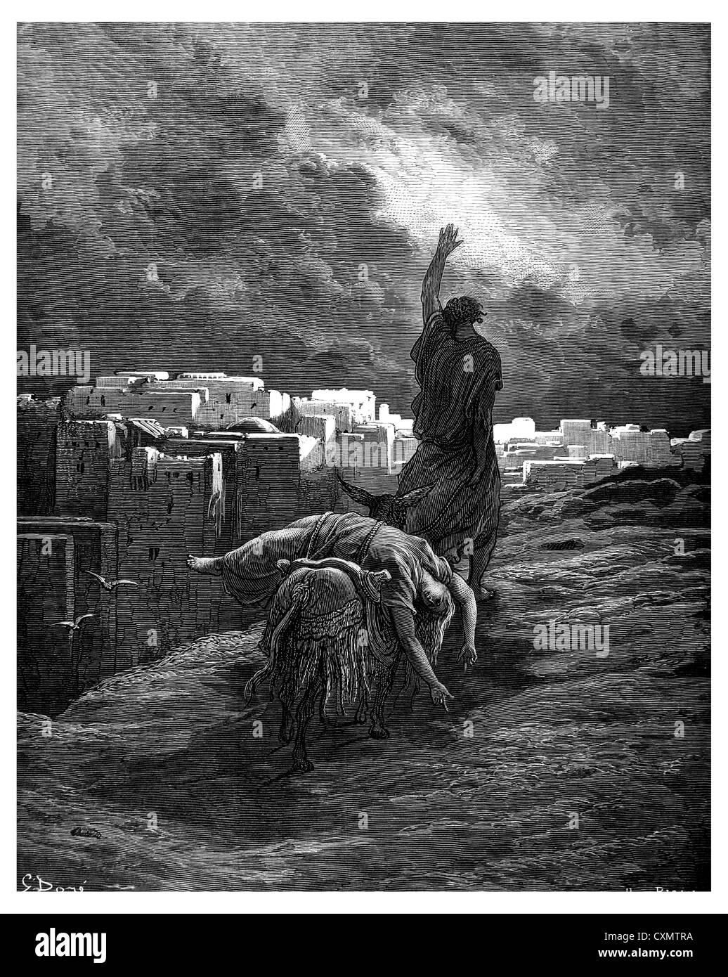 Ephraim continued his wife Stock Photo Alamy