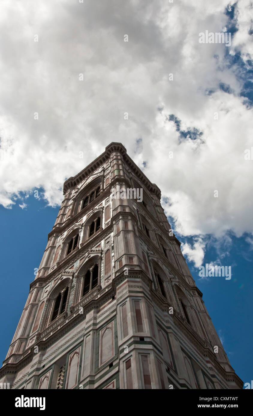 view of the dome and the church of St. Maria Novella in Florence Stock Photo