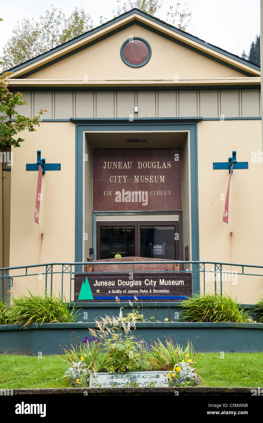 Juneau Douglas City Museum, Juneau, Alaska Stock Photo