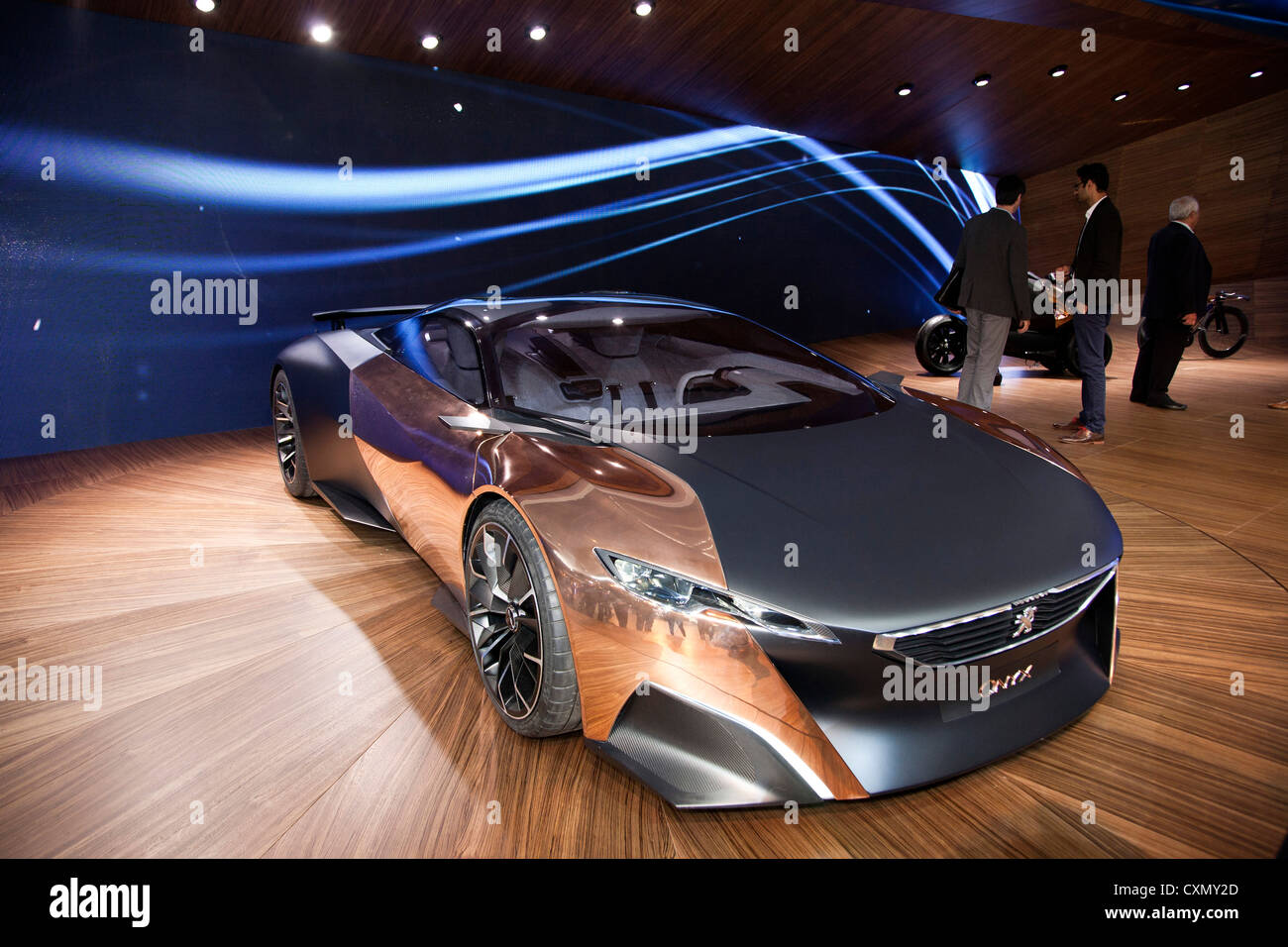 Peugeot Onyx concept at the Paris Motor Show 2012 Stock Photo - Alamy