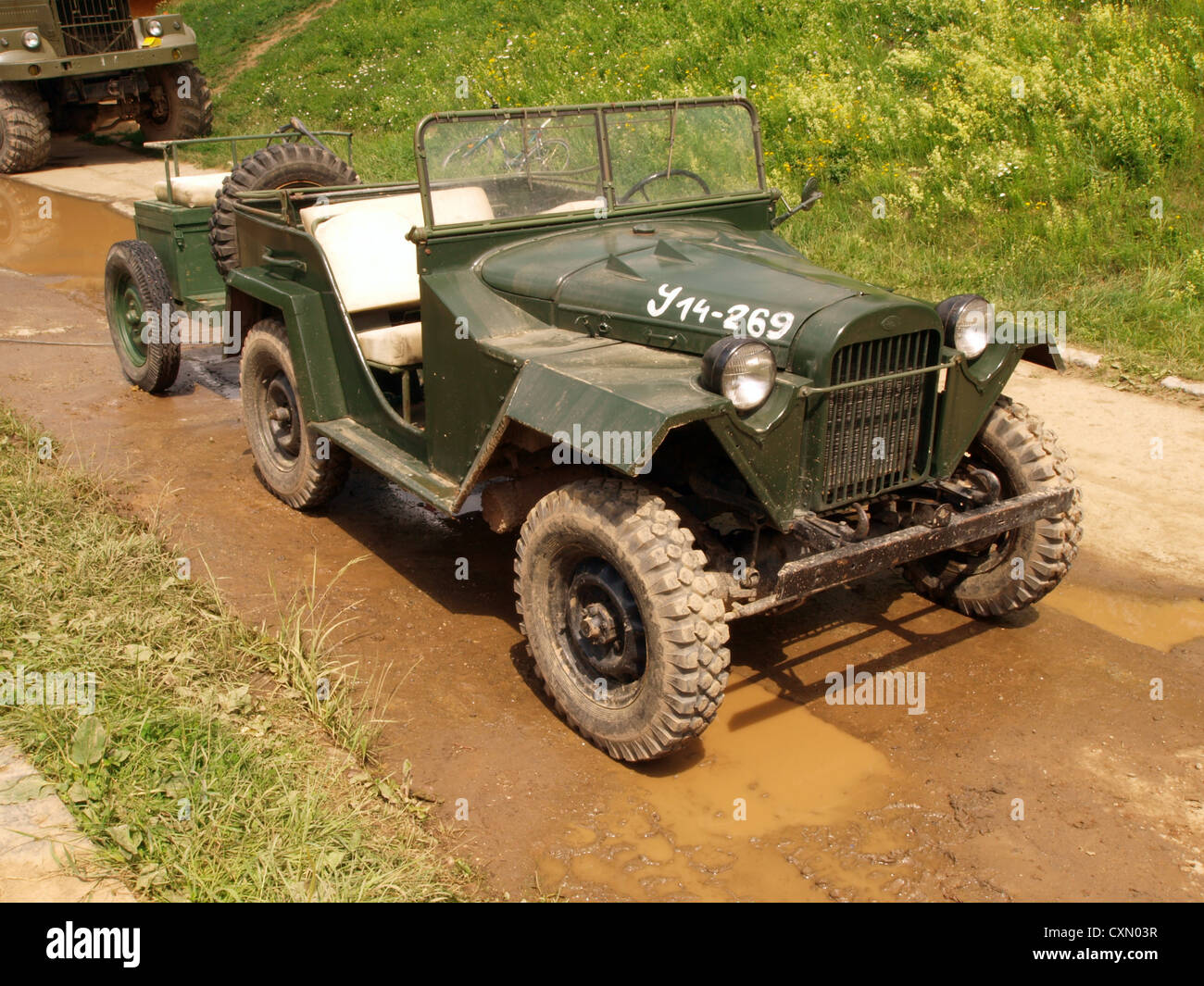 GAZ-67B Stock Photo