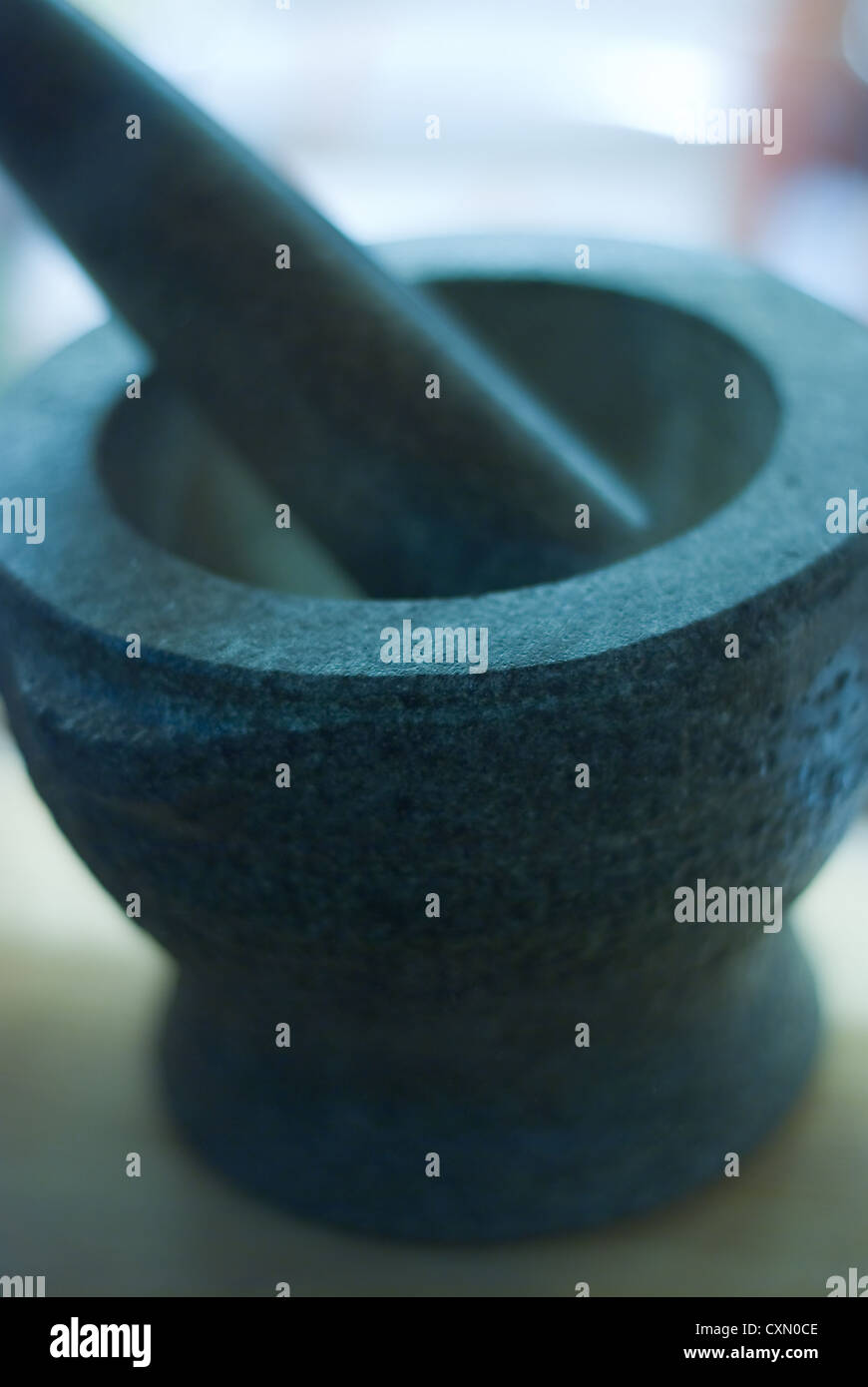 Mortar and Pestle for Kitchen and Medical Preparation Stock Photo Alamy