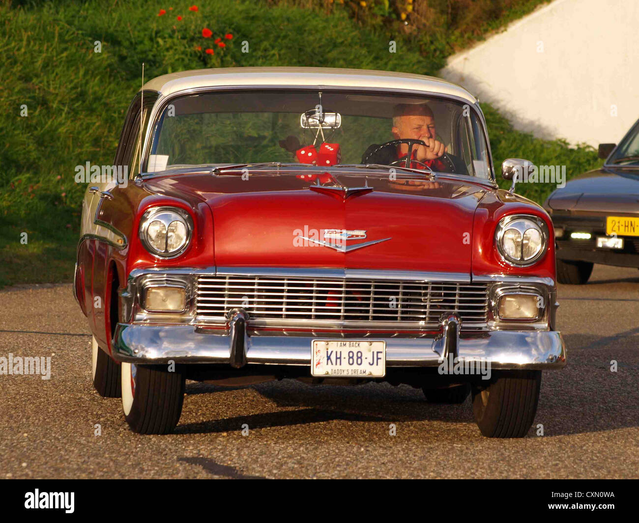 1956 Chevrolet Bell Air Stock Photo - Alamy