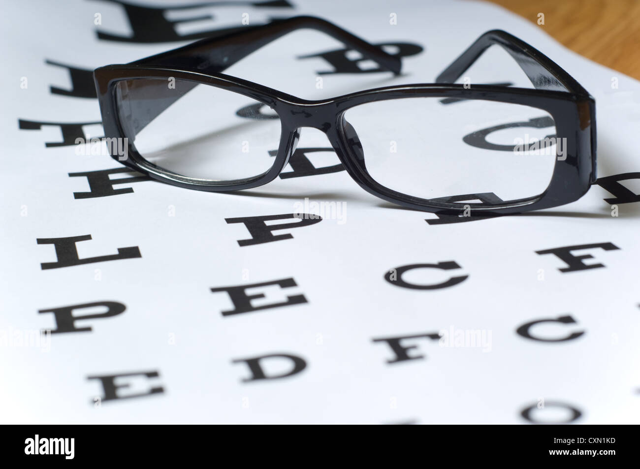 eye chart high resolution stock photography and images alamy
