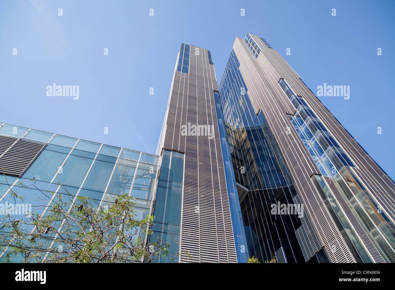 Gas natural headquarters in Barcelona Stock Photo Alamy