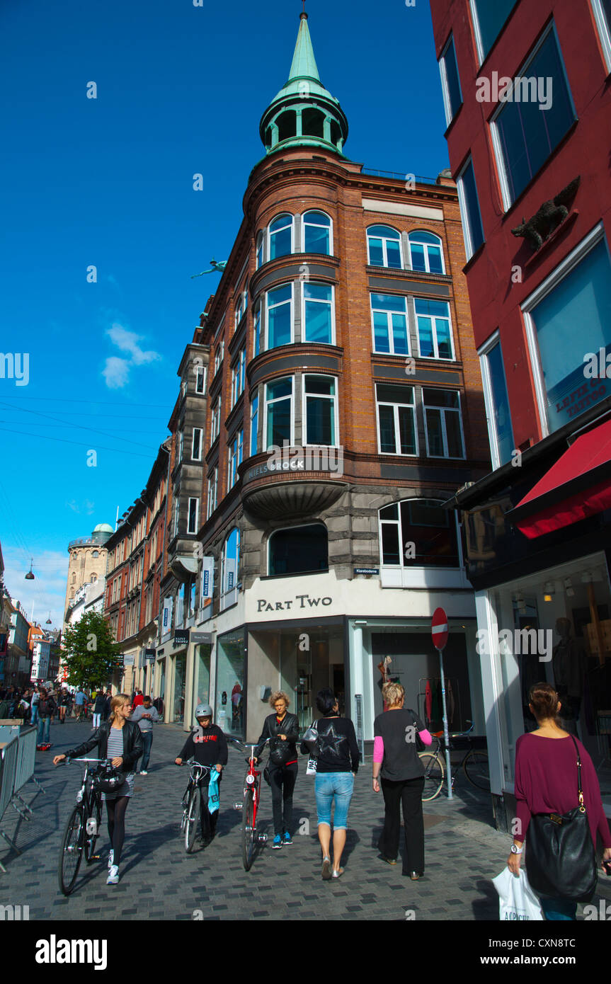 Pedestrian street copenhagen hi-res stock photography and images - Alamy