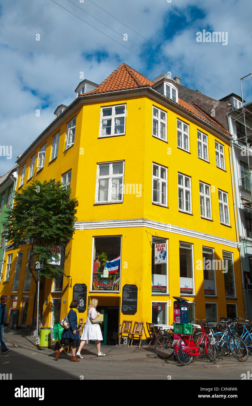 Larsbjørnsstræde street Latin Quarter district central Copenhagen Denmark  Europe Stock Photo - Alamy