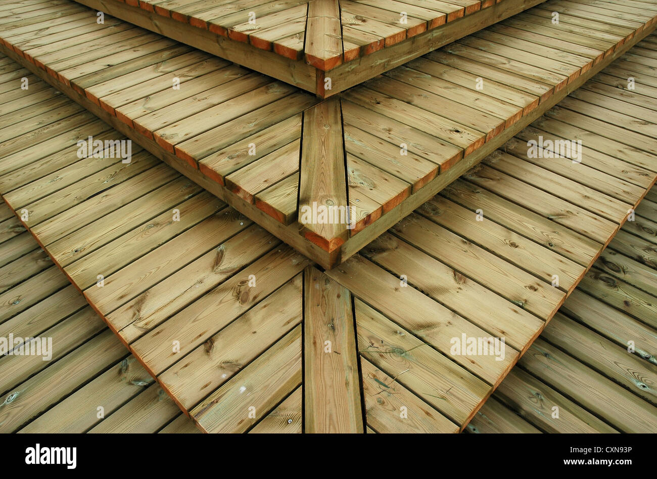 Texture - wooden boards steps Stock Photo