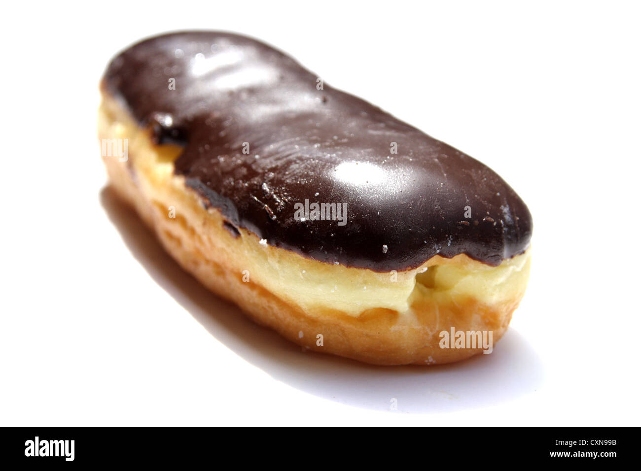 White Cream Chocolate Doughnut Round Party Backdrop main image 1