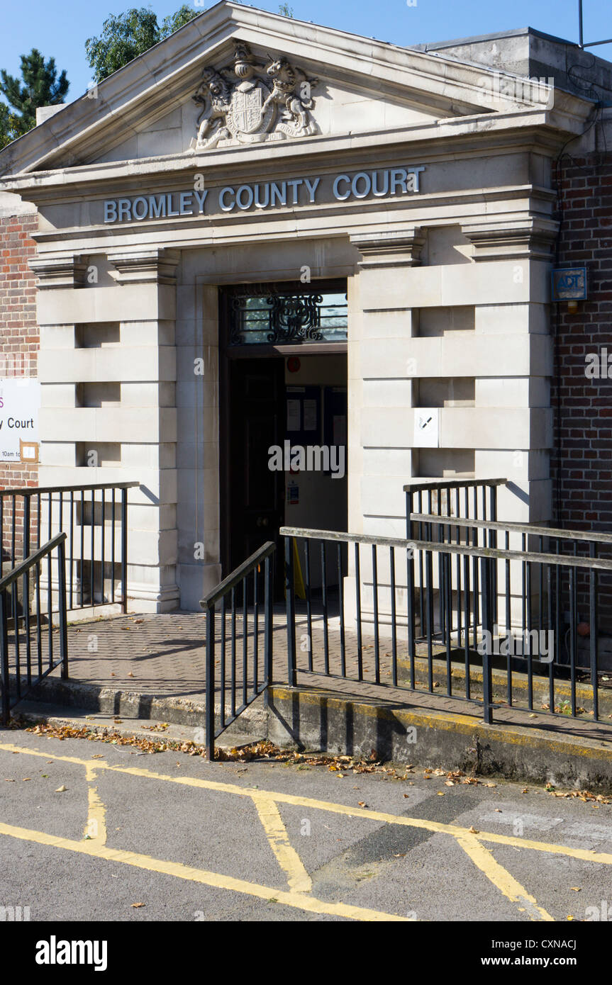 Bromley County Court building. Stock Photo
