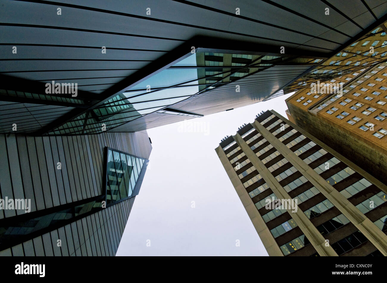 Abstract buildings with skyscrapers hi-res stock photography and images ...