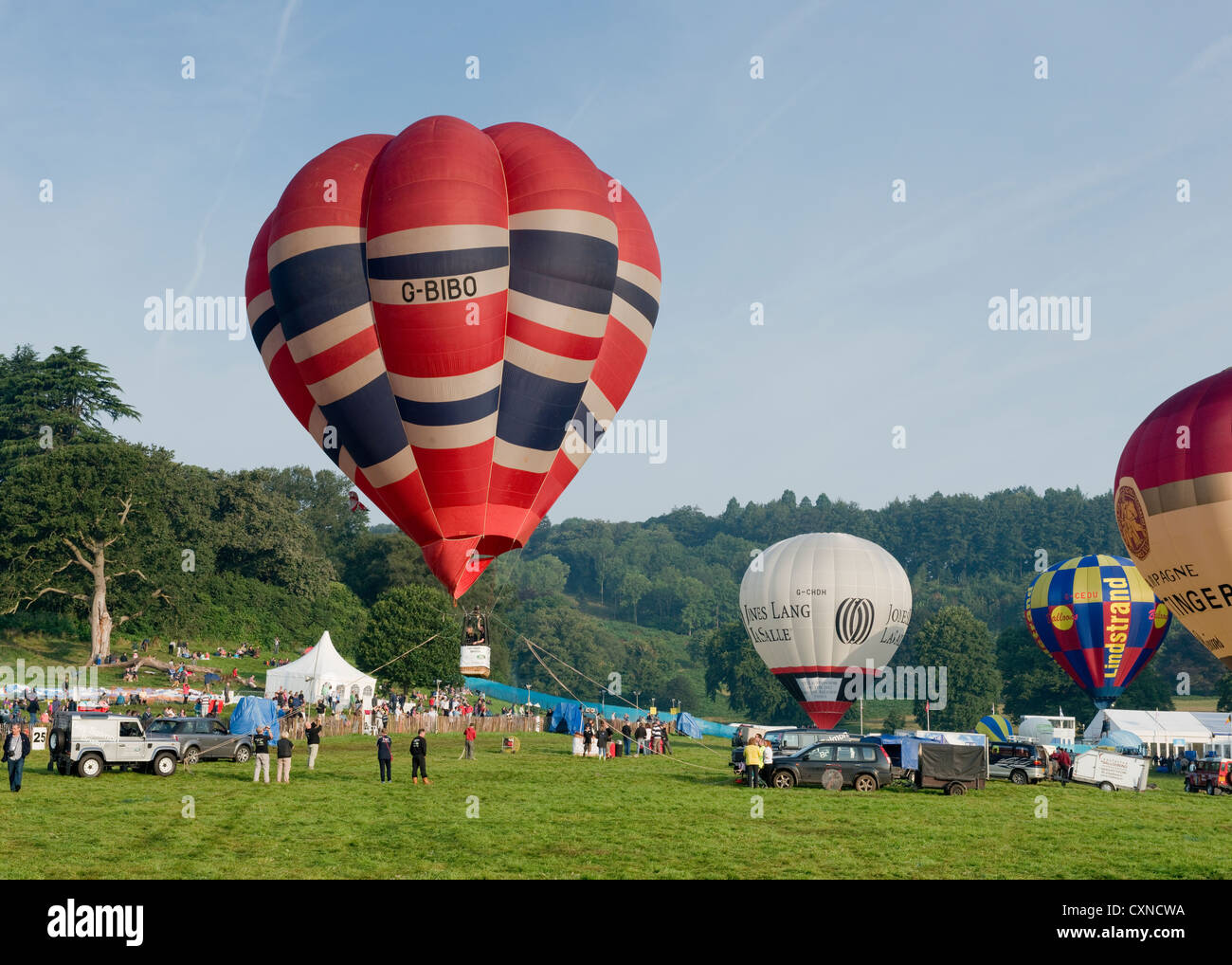 Bristol Balloon Fiesta Stock Photo