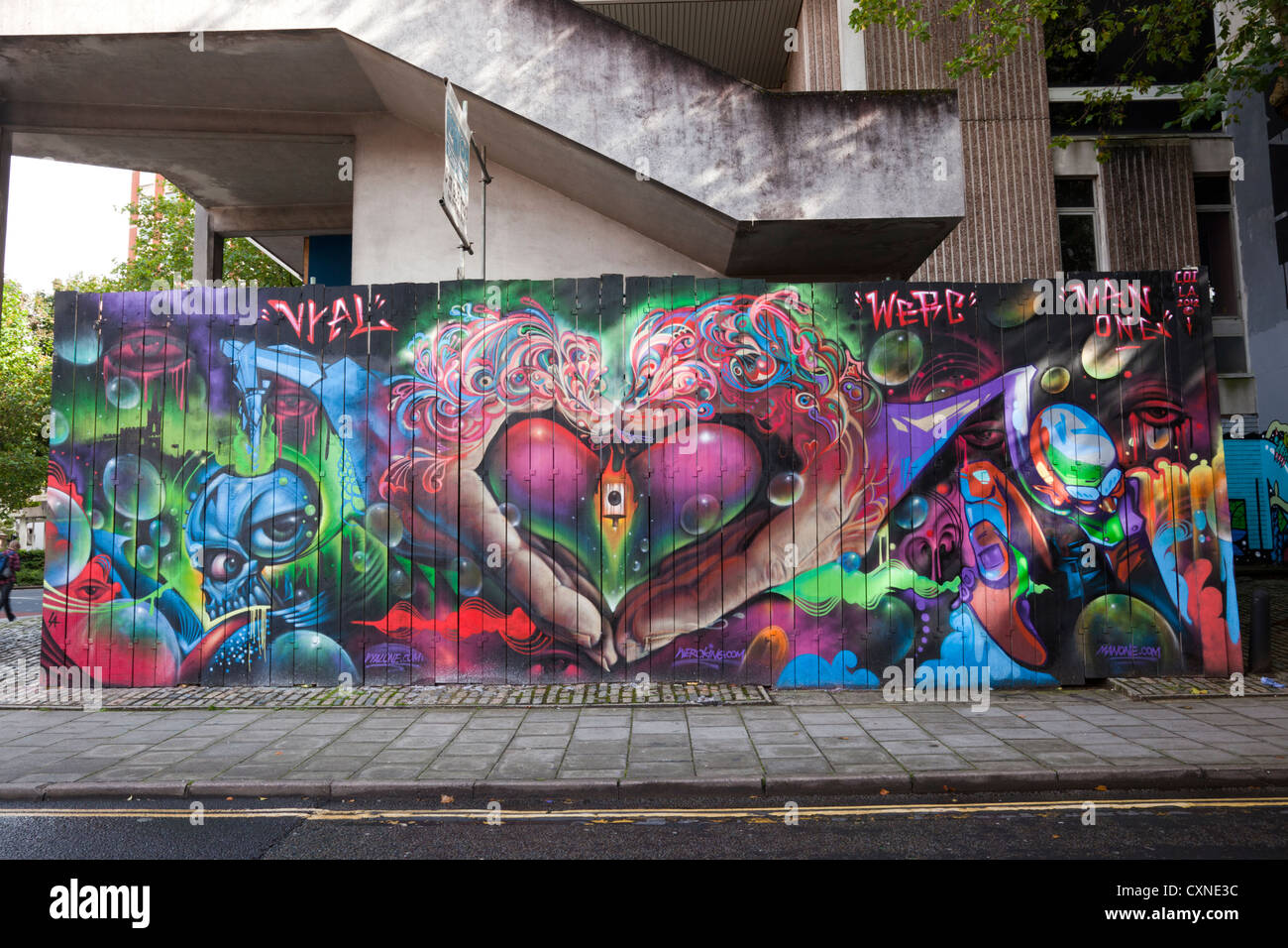 See No Evil, The Uk's largest street art project, Bristol, England