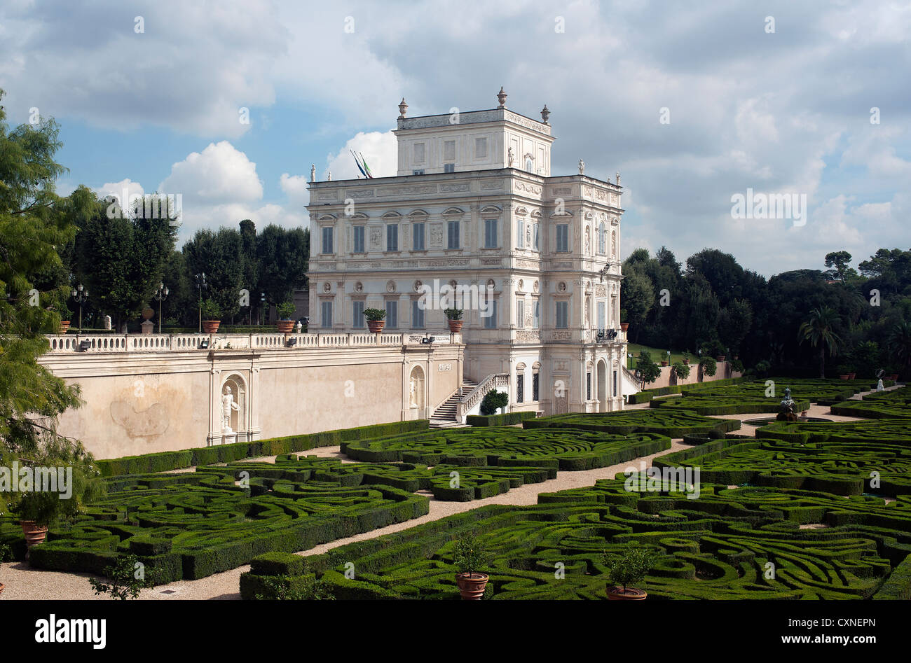 Villa Doria Pamphili, the Casino del Bel Respiro. Rome, Italy, Lazio, Europe Stock Photo