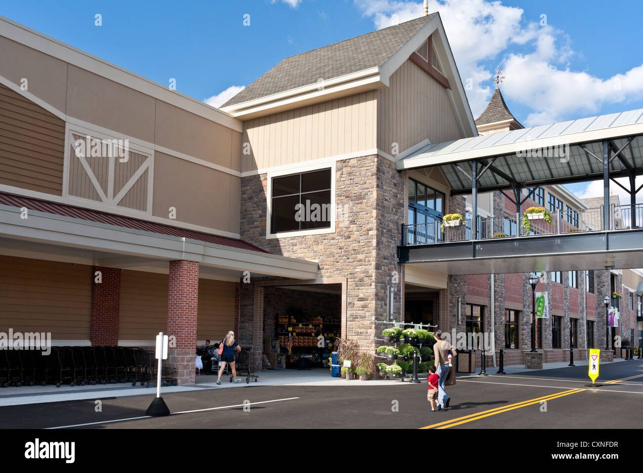 Largest Wegmans yet, opened 2012 in Howard County, Maryland Stock Photo