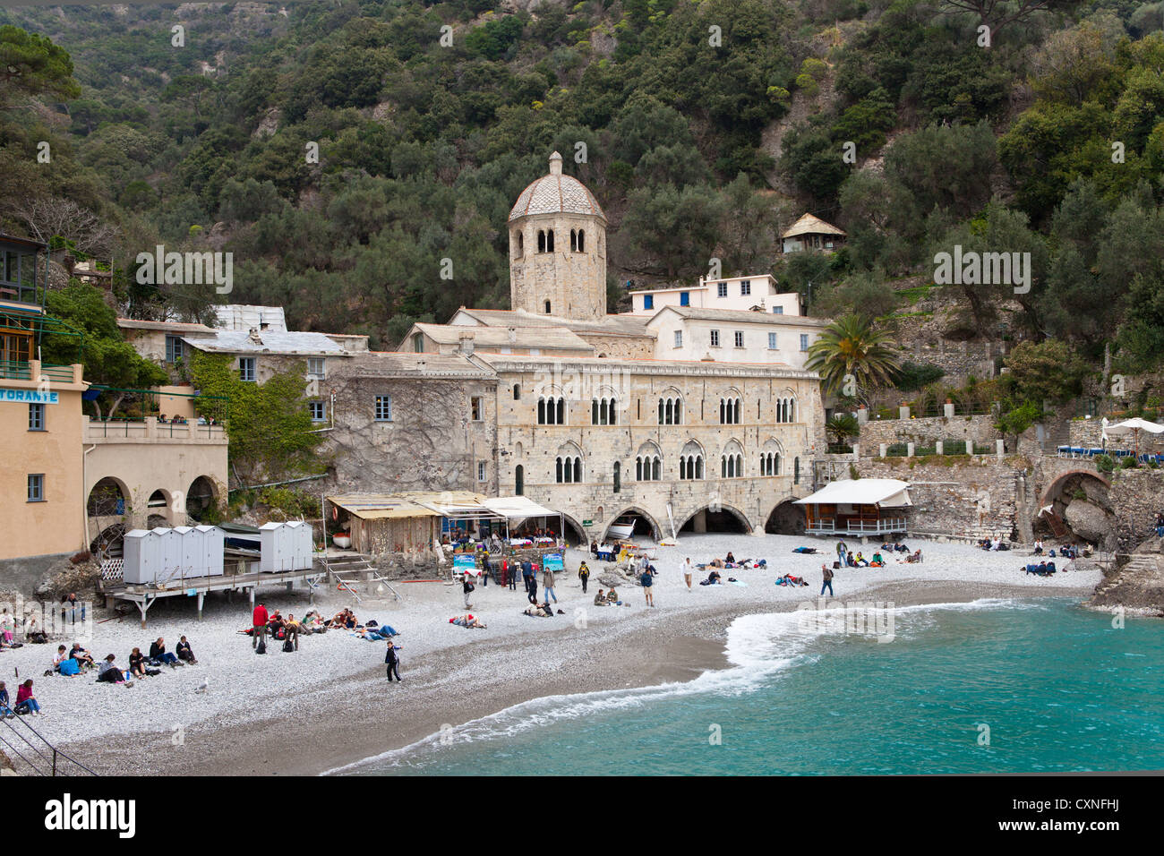 San fruttuoso hi-res stock photography and images - Alamy