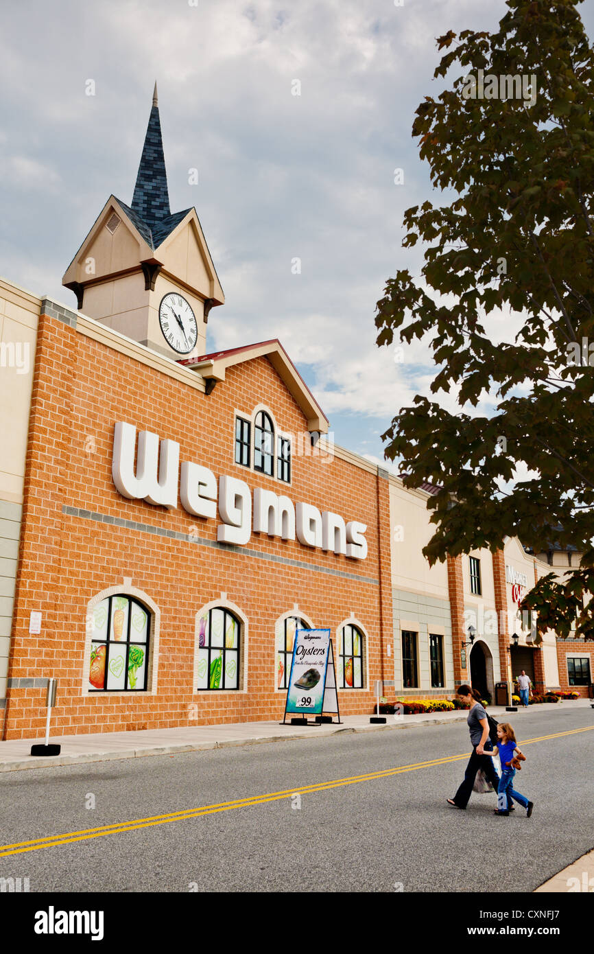 A Wegmans in Cockeysville, Maryland Stock Photo