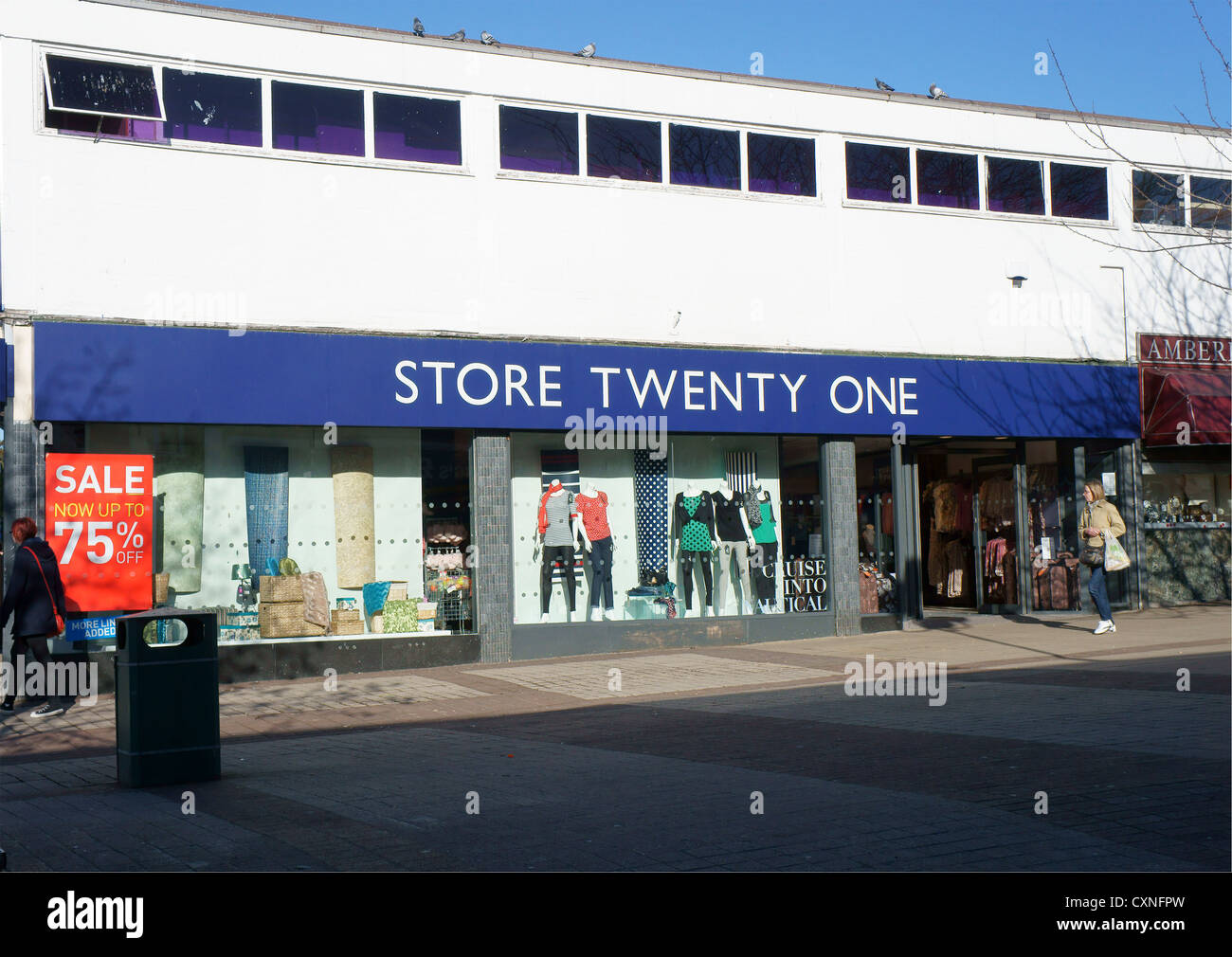 Store Twenty One, Waterlooville, Hampshire, UK Stock Photo