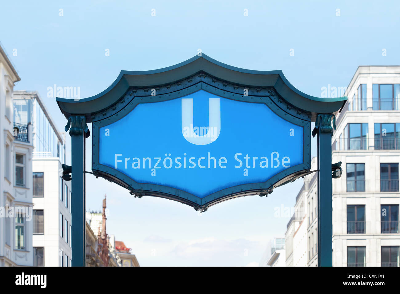 Franzosische strasse, Berlin, elegant shopping street Stock Photo Alamy