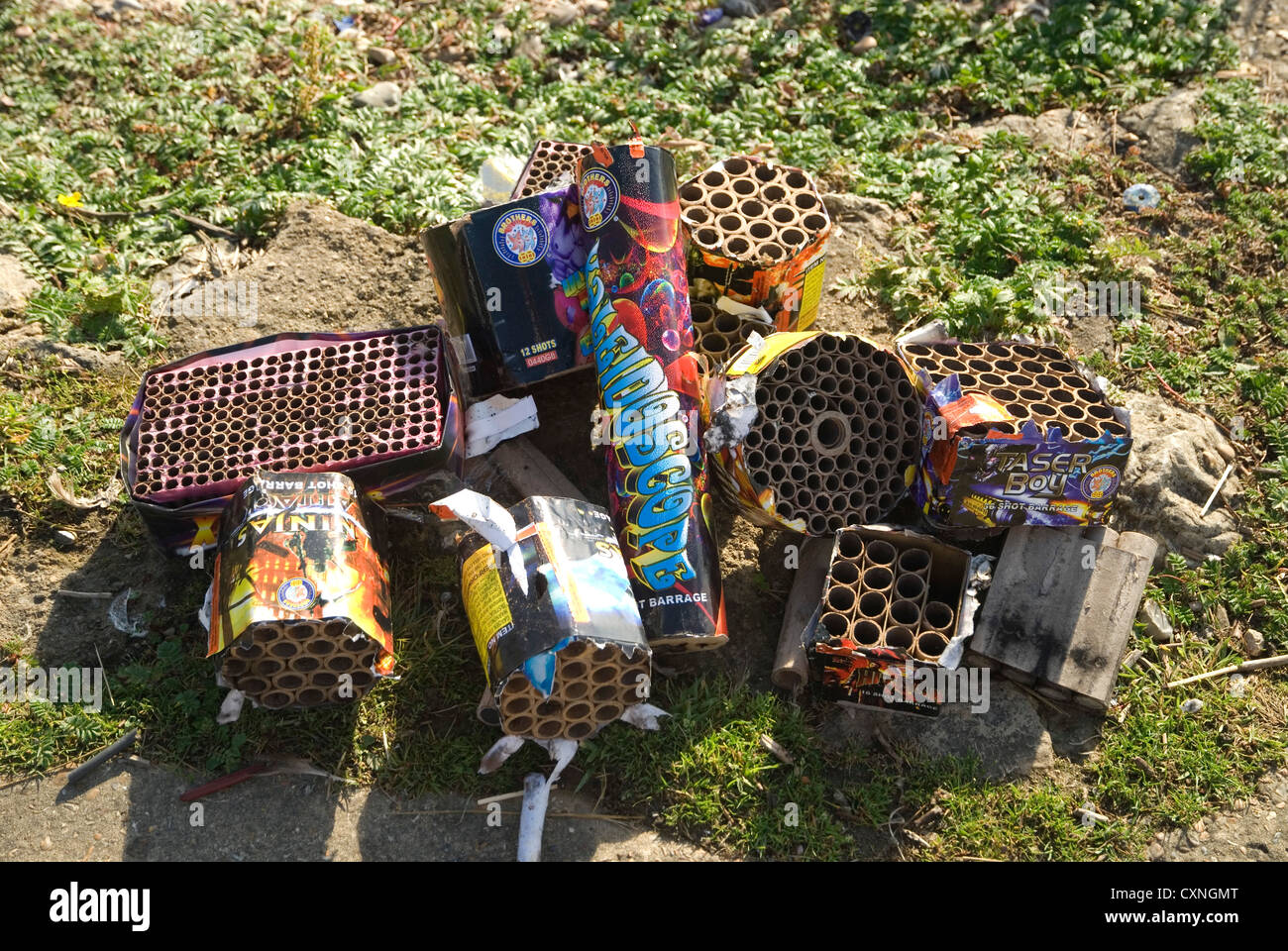 Used firework packing hires stock photography and images Alamy