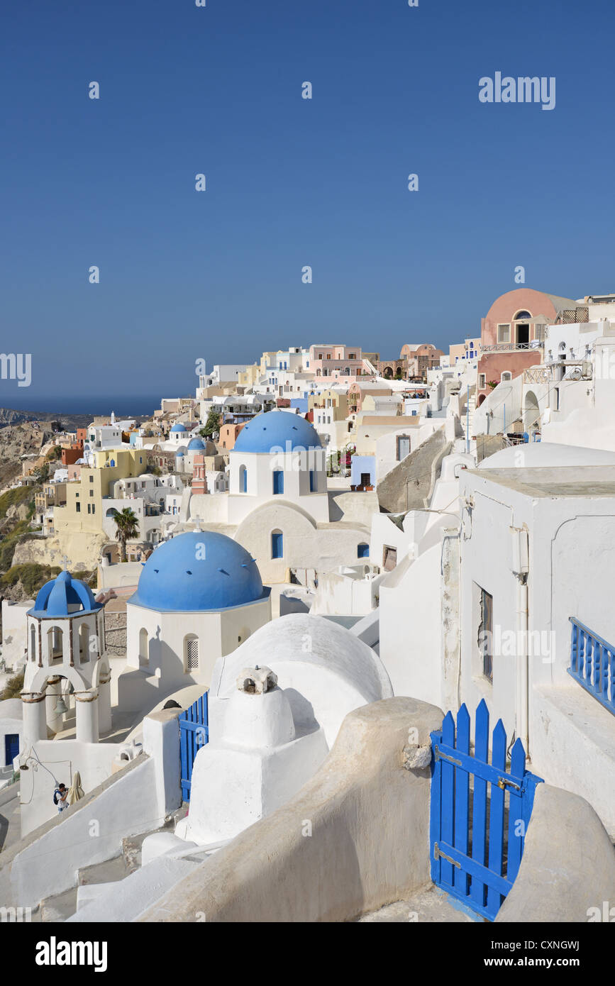 Oia, Santorini, Cyclades, South Aegean Region, Greece Stock Photo