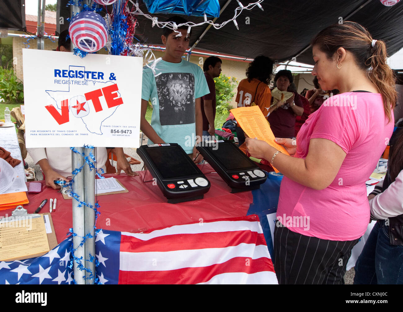 Voter registration hires stock photography and images Alamy