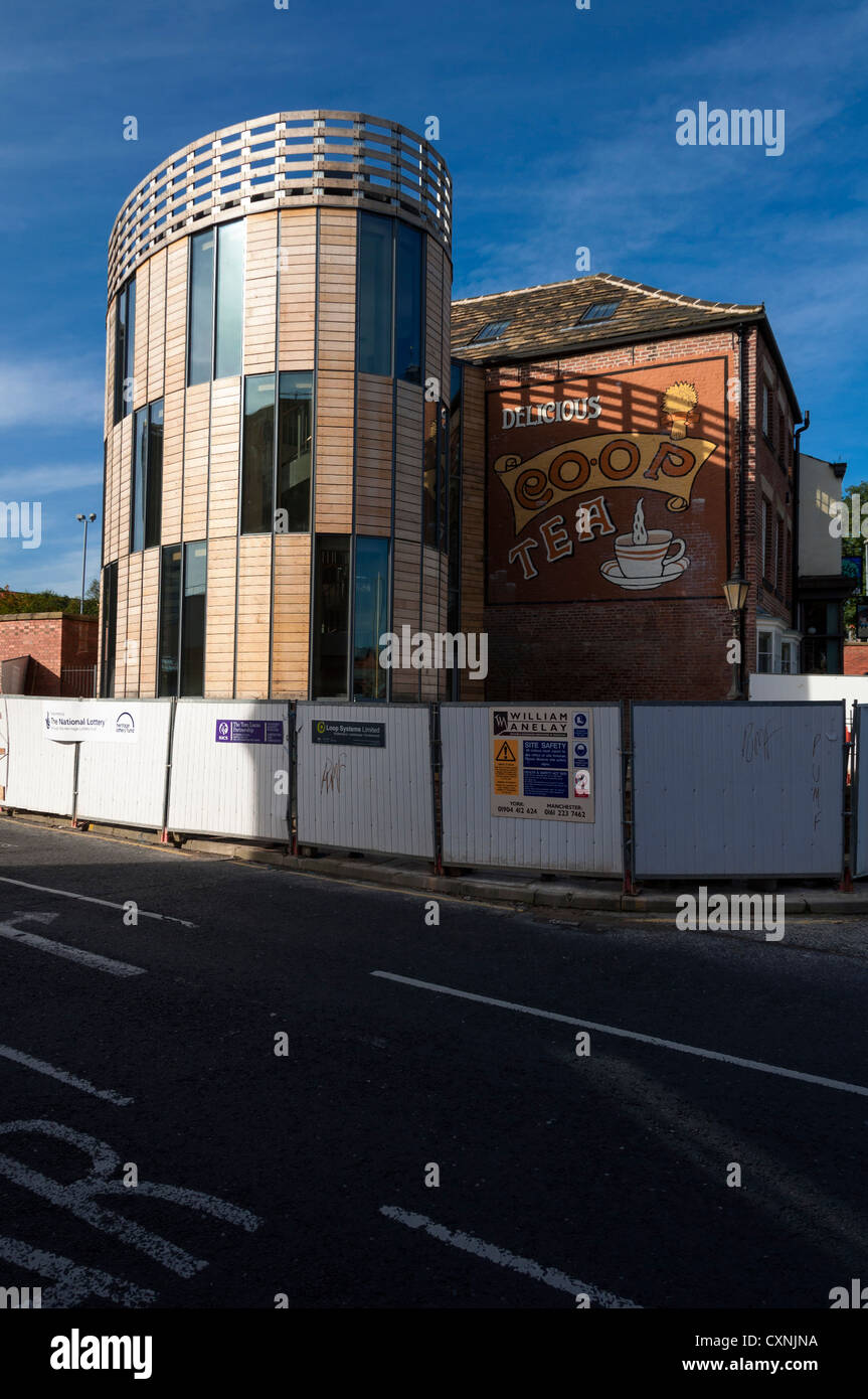 Extension to the Co-Operative Museum in Rochdale. Stock Photo