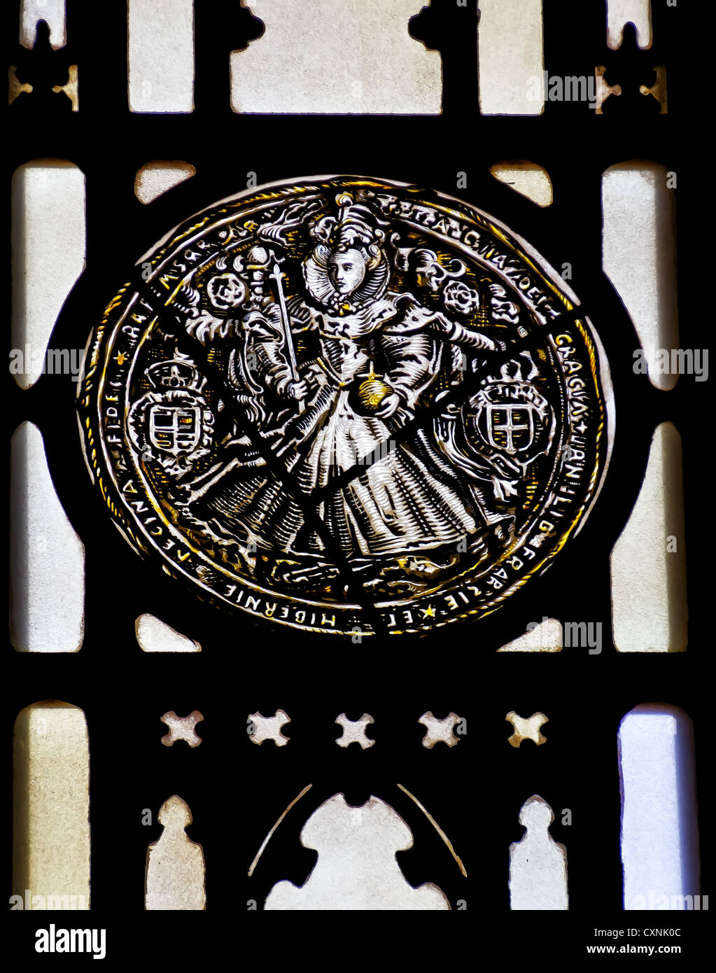 Bonawit Stained Glass Elizabeth the Great Yale University Sterling