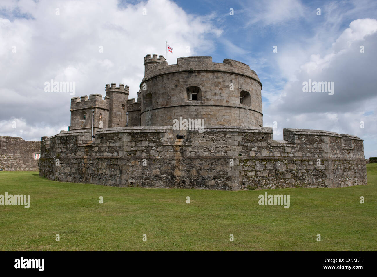Pendennis Castle in Cornwall, UK Stock Photo