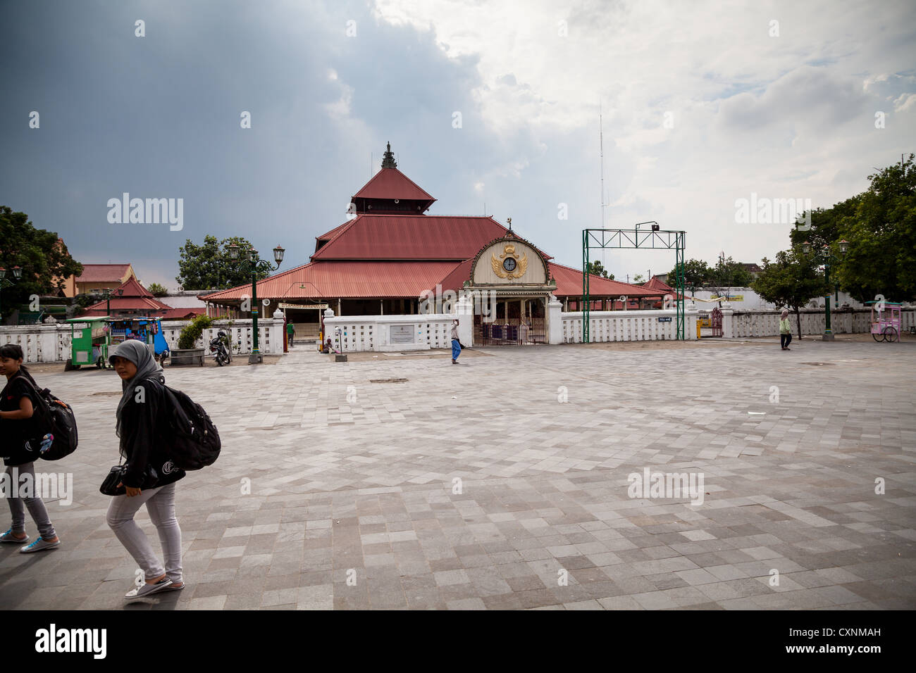 The Mesjid Agung Mosque in Yogyakarta, Indonesia Stock Photo - Alamy