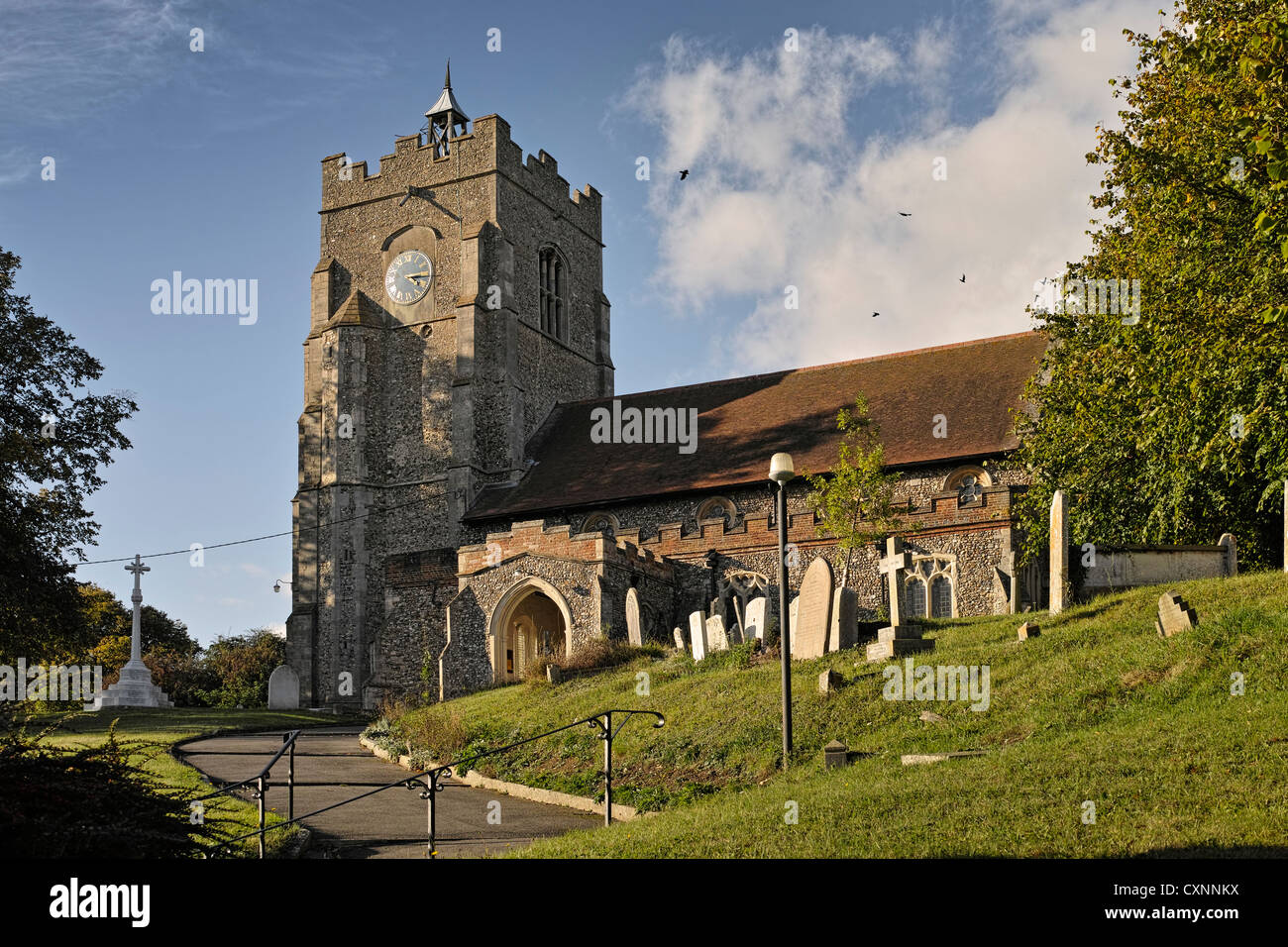 Sible Hedingham St Peter's Church Stock Photo