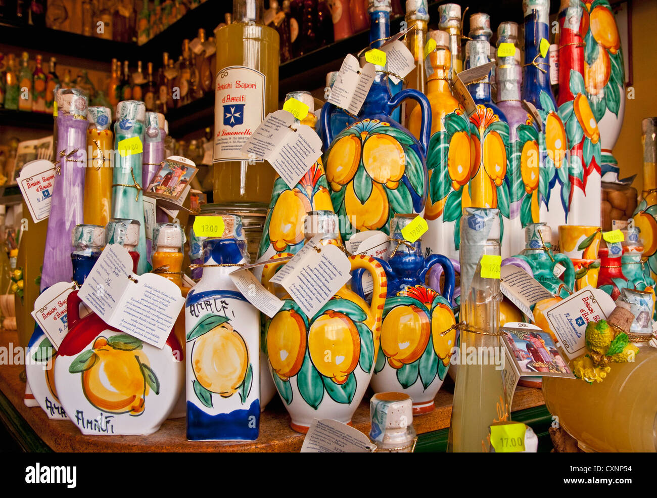 https://c8.alamy.com/comp/CXNP54/amalfi-shop-specializing-in-limoncello-locally-made-lemon-liqueur-CXNP54.jpg