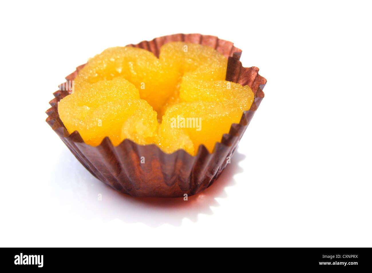 Thai dessert , Thong Yip on white background Stock Photo Alamy