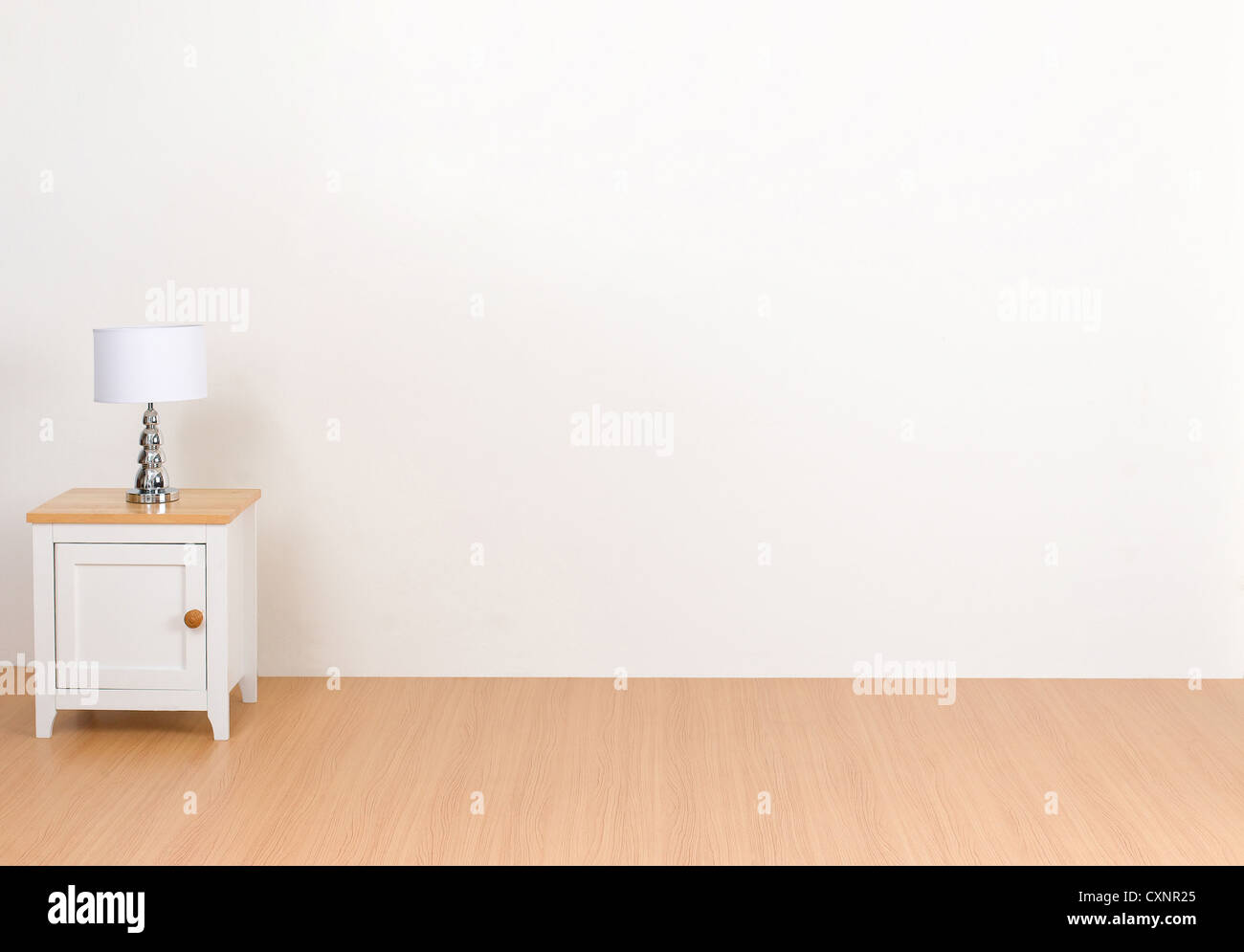 Empty and free interior room space a nice choice for your creates to use Stock Photo