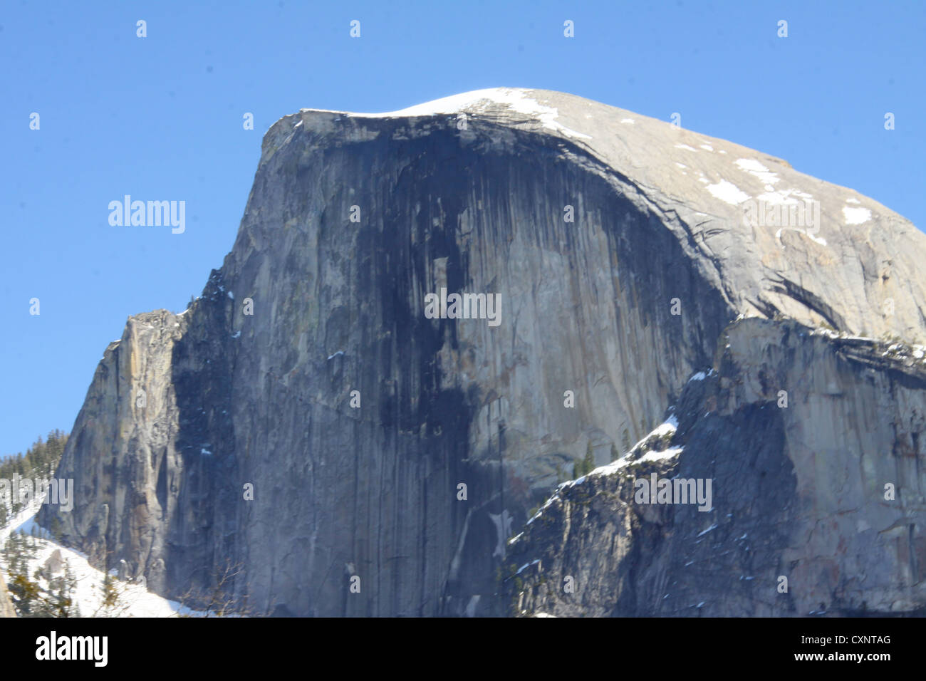 The north Face of Half Dome in Yosemite National Park in California Stock  Photo - Alamy