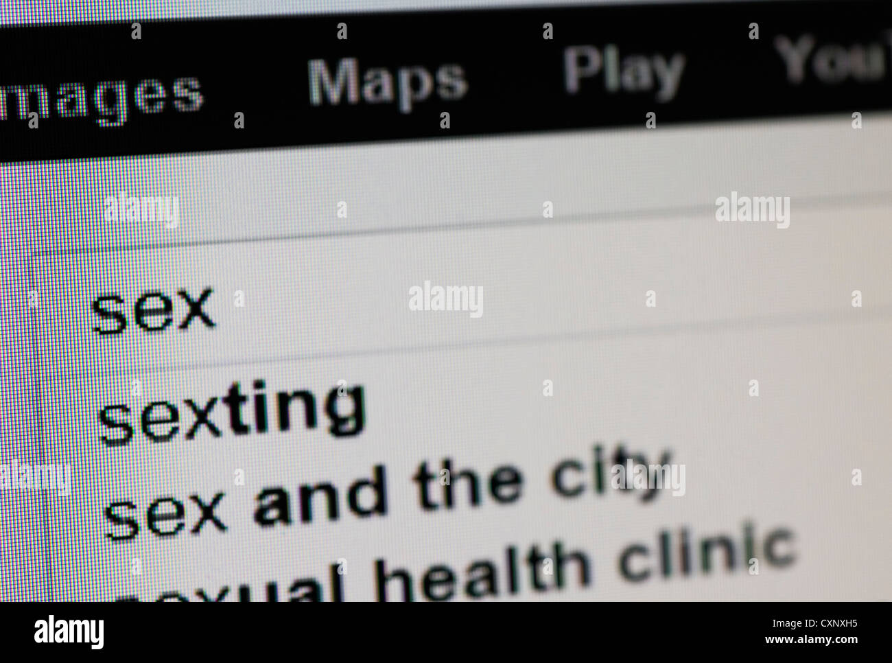 Search for sex on Internet search engine Stock Photo Sex Pic Hd