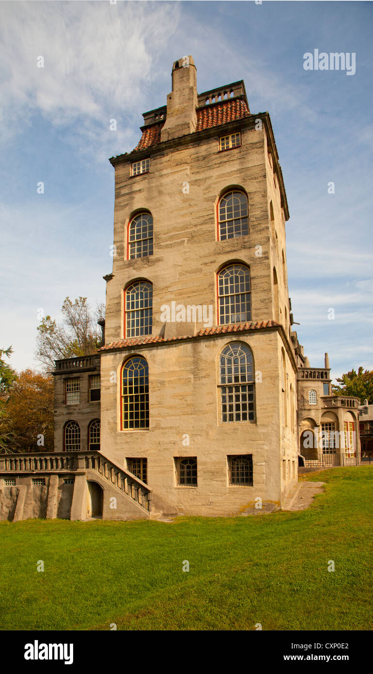 Fonthill Castle in Doylestown PA Stock Photo - Alamy