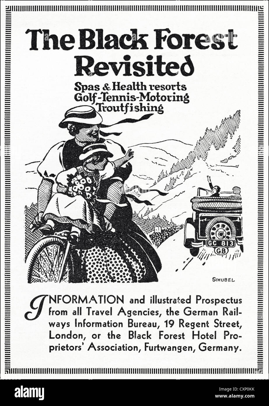 Original 1930s vintage print advertisement from English consumer