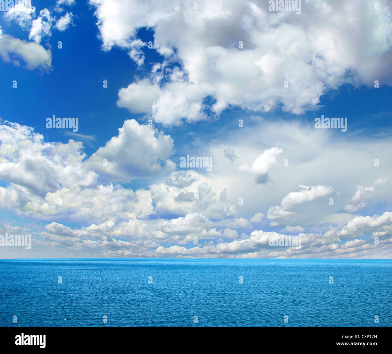 Blue sky cloudy sky hi-res stock photography and images - Alamy