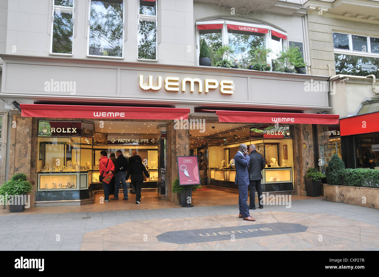 Wempe boutique Kurfürstendamm Berlin Germany Stock Photo - Alamy