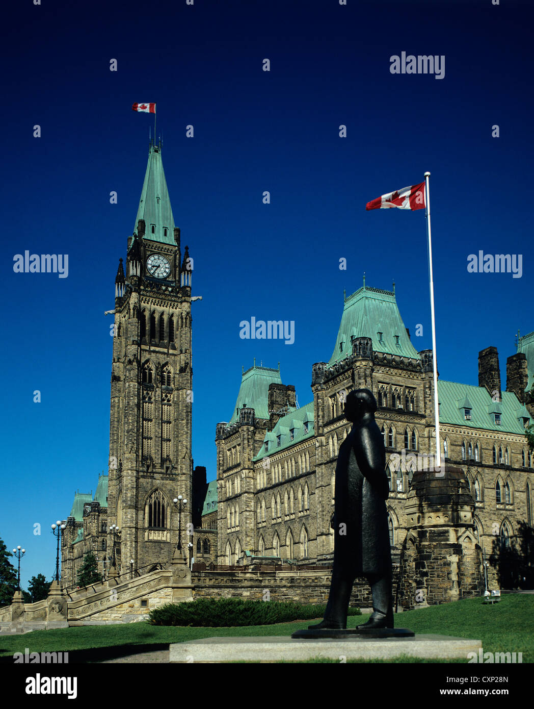 Canada. Ottawa. Parliament building. Stock Photo